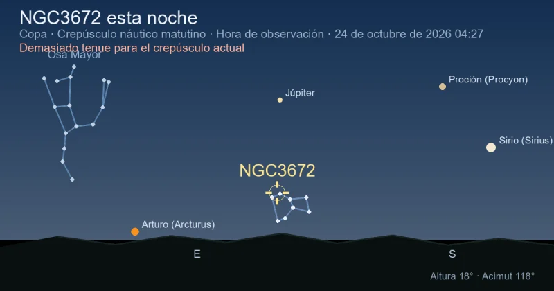 NGC3672 esta noche