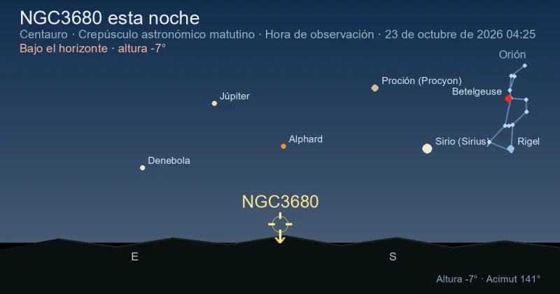 NGC3680 esta noche