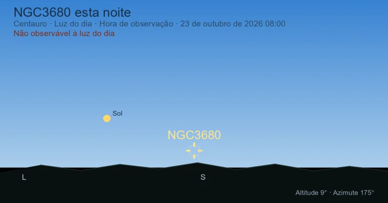 NGC3680 esta noite