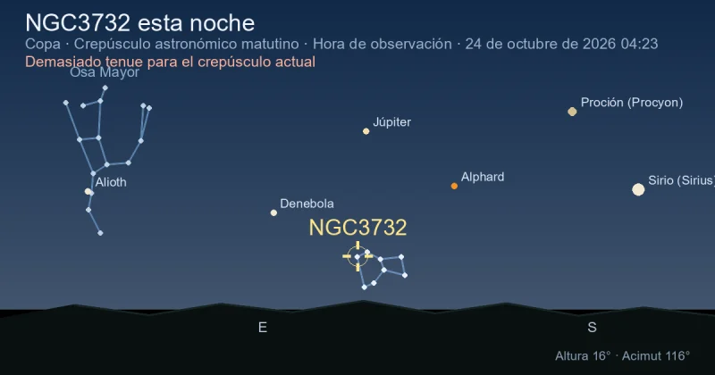 NGC3732 esta noche