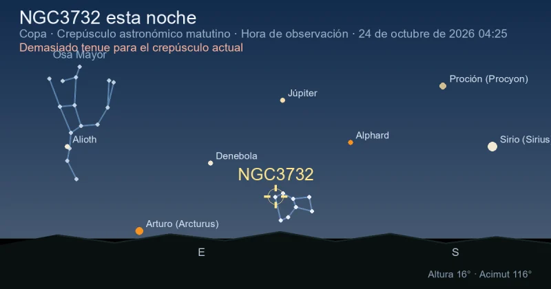 NGC3732 esta noche