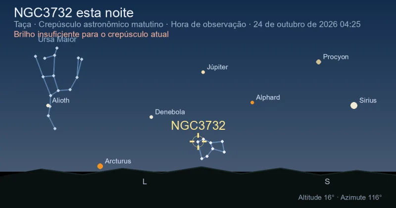 NGC3732 esta noite