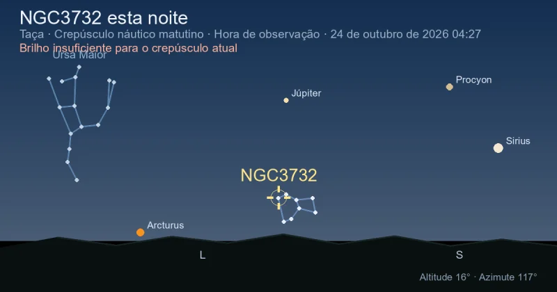NGC3732 esta noite