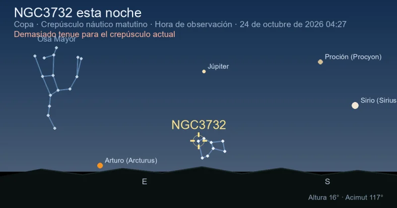 NGC3732 esta noche