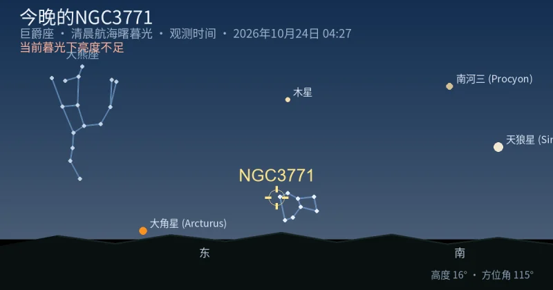 今晚的NGC3771