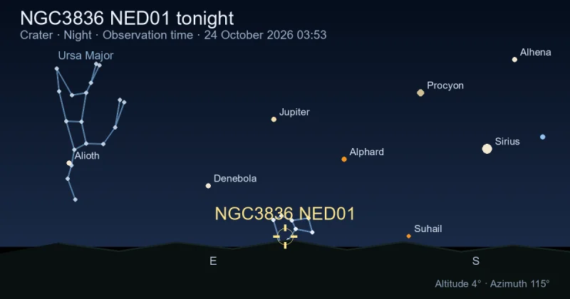 NGC3836 NED01 tonight