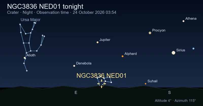 NGC3836 NED01 tonight