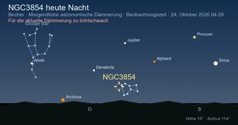 NGC3854 heute Nacht