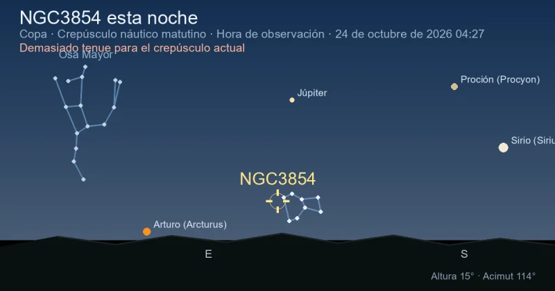 NGC3854 esta noche