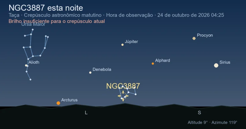 NGC3887 esta noite