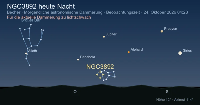 NGC3892 heute Nacht