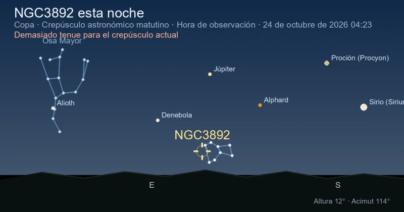 NGC3892 esta noche