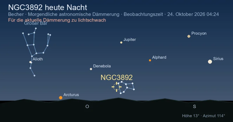 NGC3892 heute Nacht