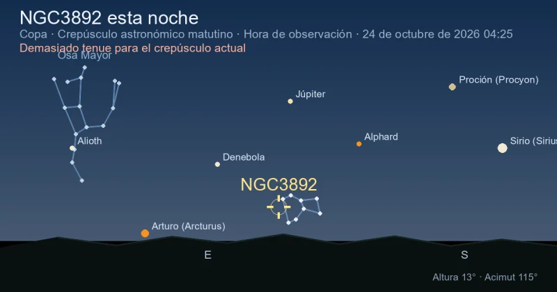 NGC3892 esta noche