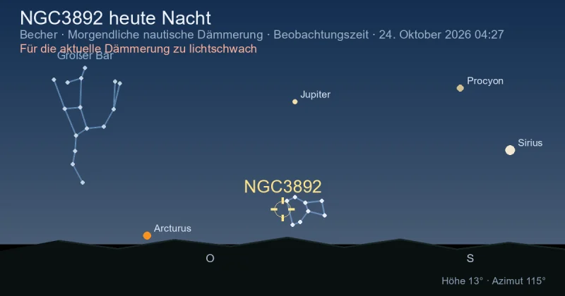 NGC3892 heute Nacht