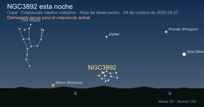 NGC3892 esta noche