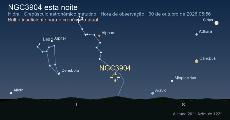 NGC3904 esta noite