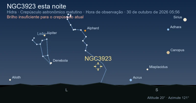 NGC3923 esta noite