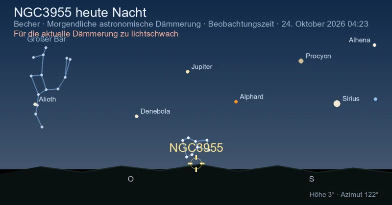 NGC3955 heute Nacht