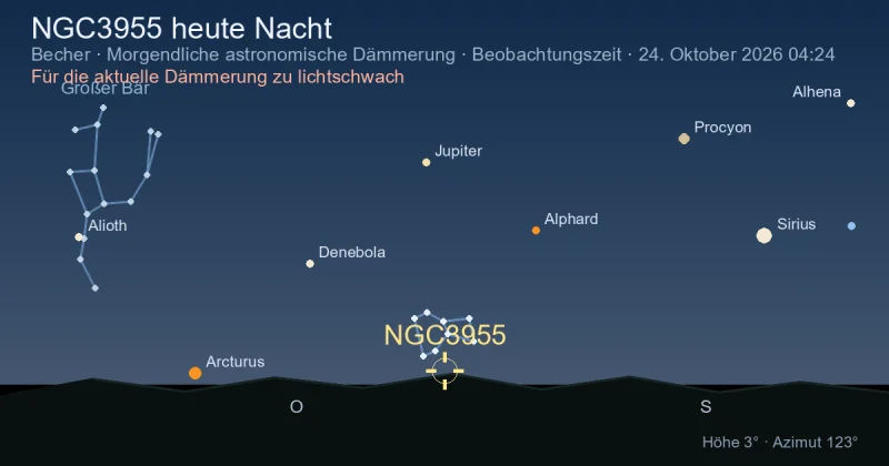 NGC3955 heute Nacht