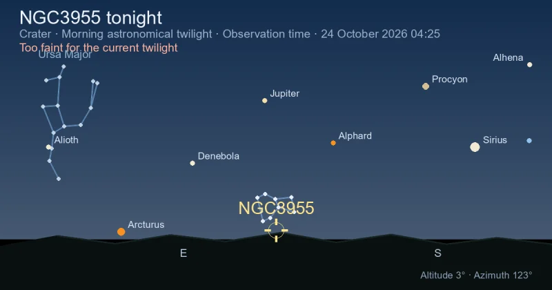 NGC3955 tonight