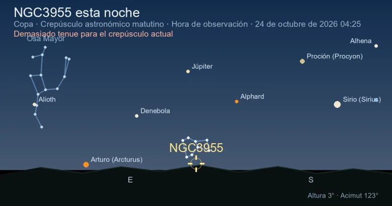 NGC3955 esta noche