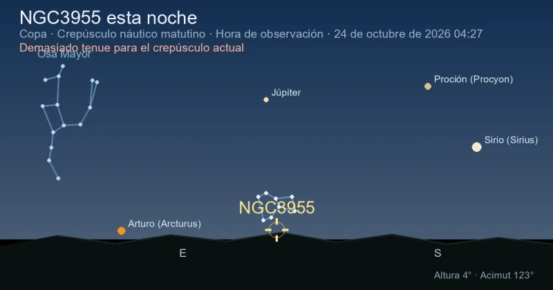 NGC3955 esta noche