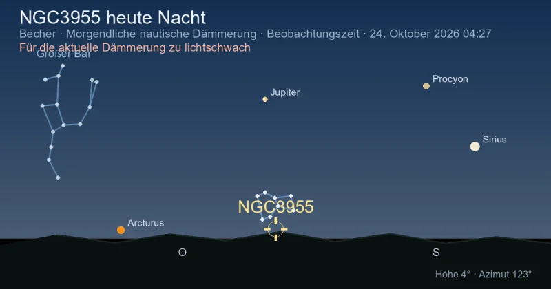 NGC3955 heute Nacht