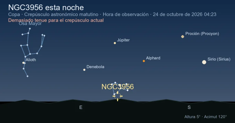 NGC3956 esta noche