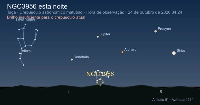 NGC3956 esta noite