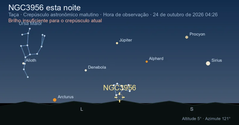 NGC3956 esta noite