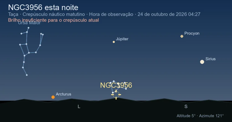 NGC3956 esta noite