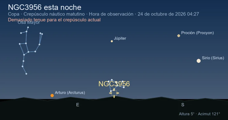 NGC3956 esta noche
