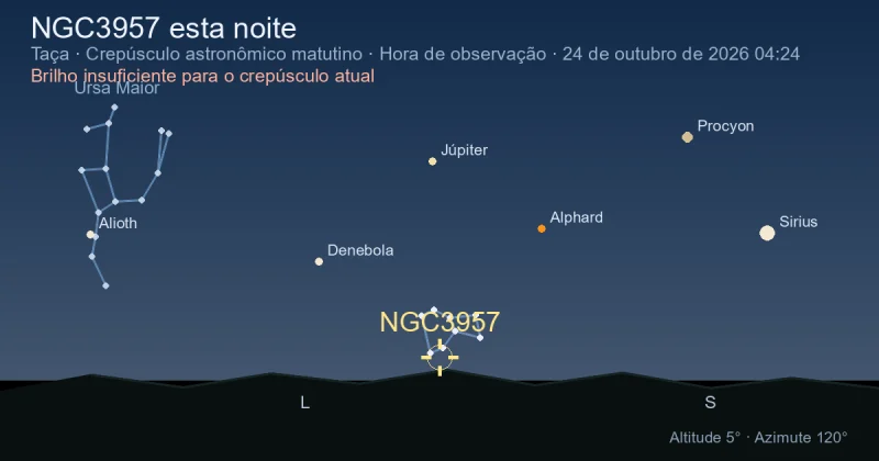 NGC3957 esta noite