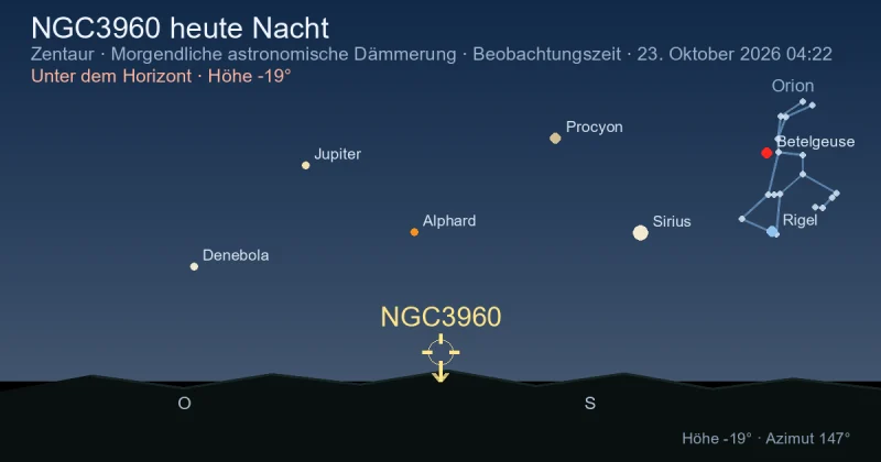 NGC3960 heute Nacht