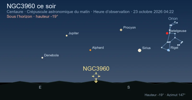 NGC3960 ce soir