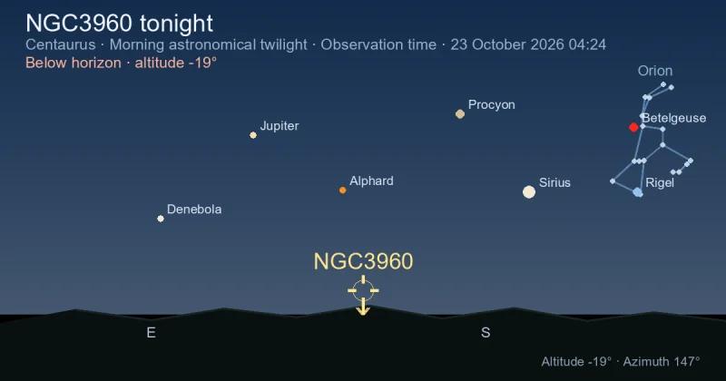 NGC3960 tonight