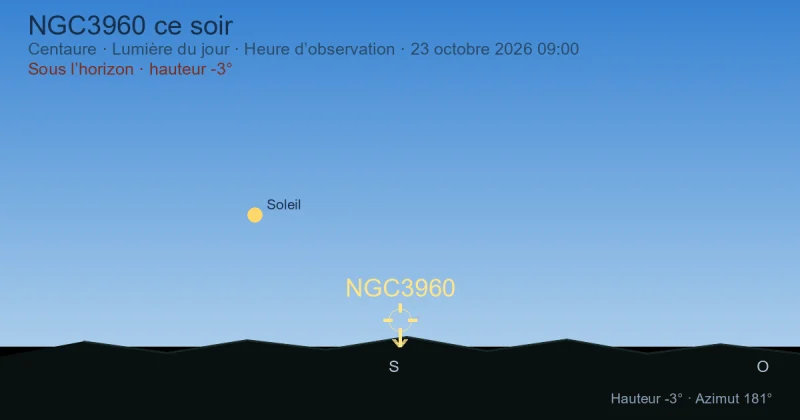 NGC3960 ce soir