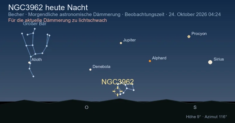 NGC3962 heute Nacht