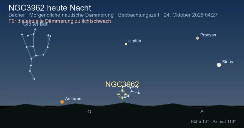 NGC3962 heute Nacht