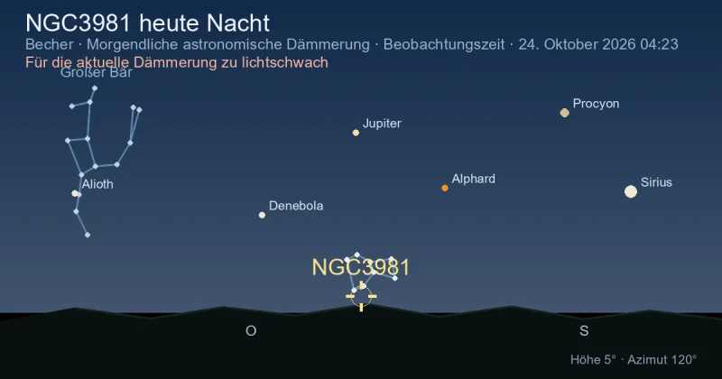 NGC3981 heute Nacht