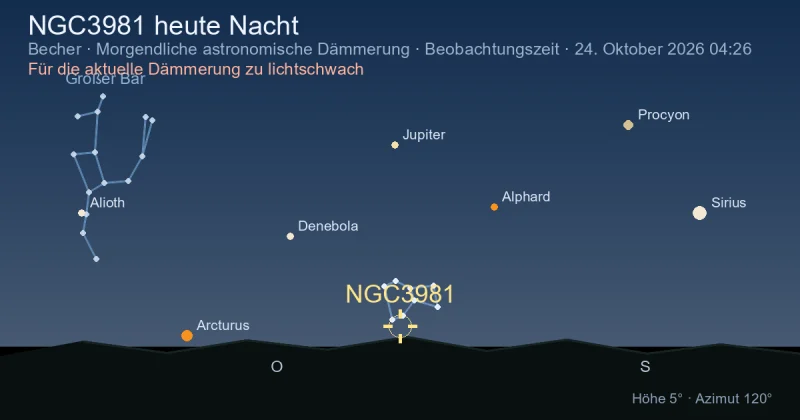 NGC3981 heute Nacht