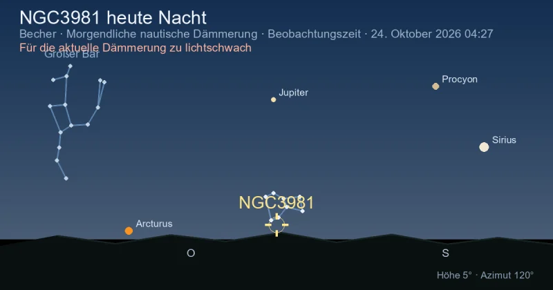 NGC3981 heute Nacht