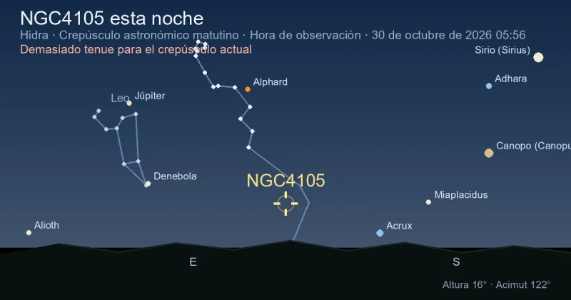 NGC4105 esta noche