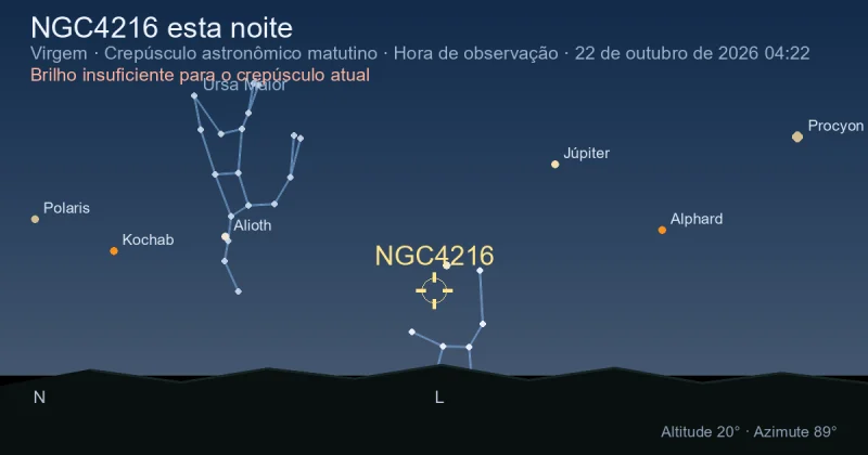 NGC4216 esta noite