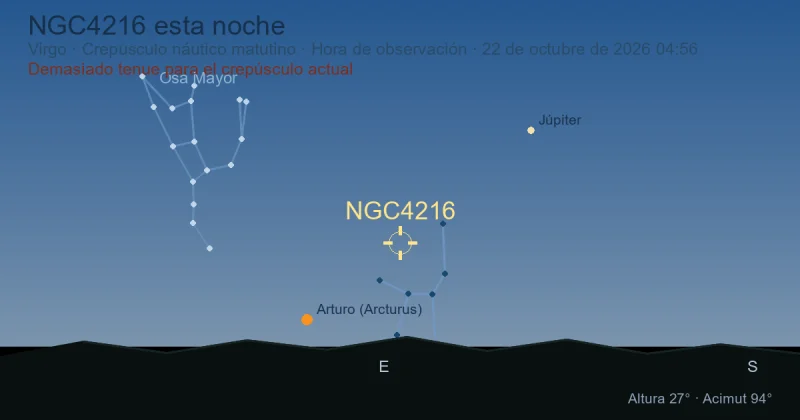 NGC4216 esta noche