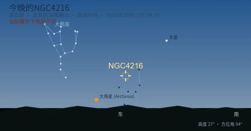 今晚的NGC4216
