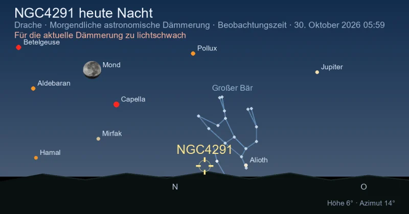 NGC4291 heute Nacht