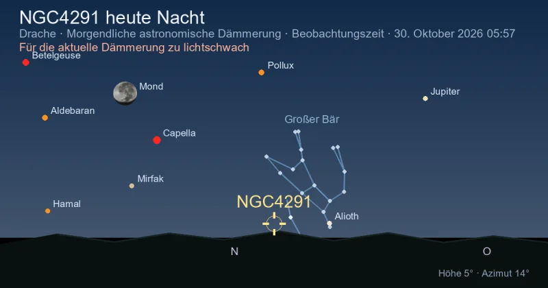 NGC4291 heute Nacht