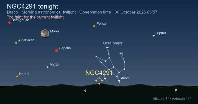NGC4291 tonight